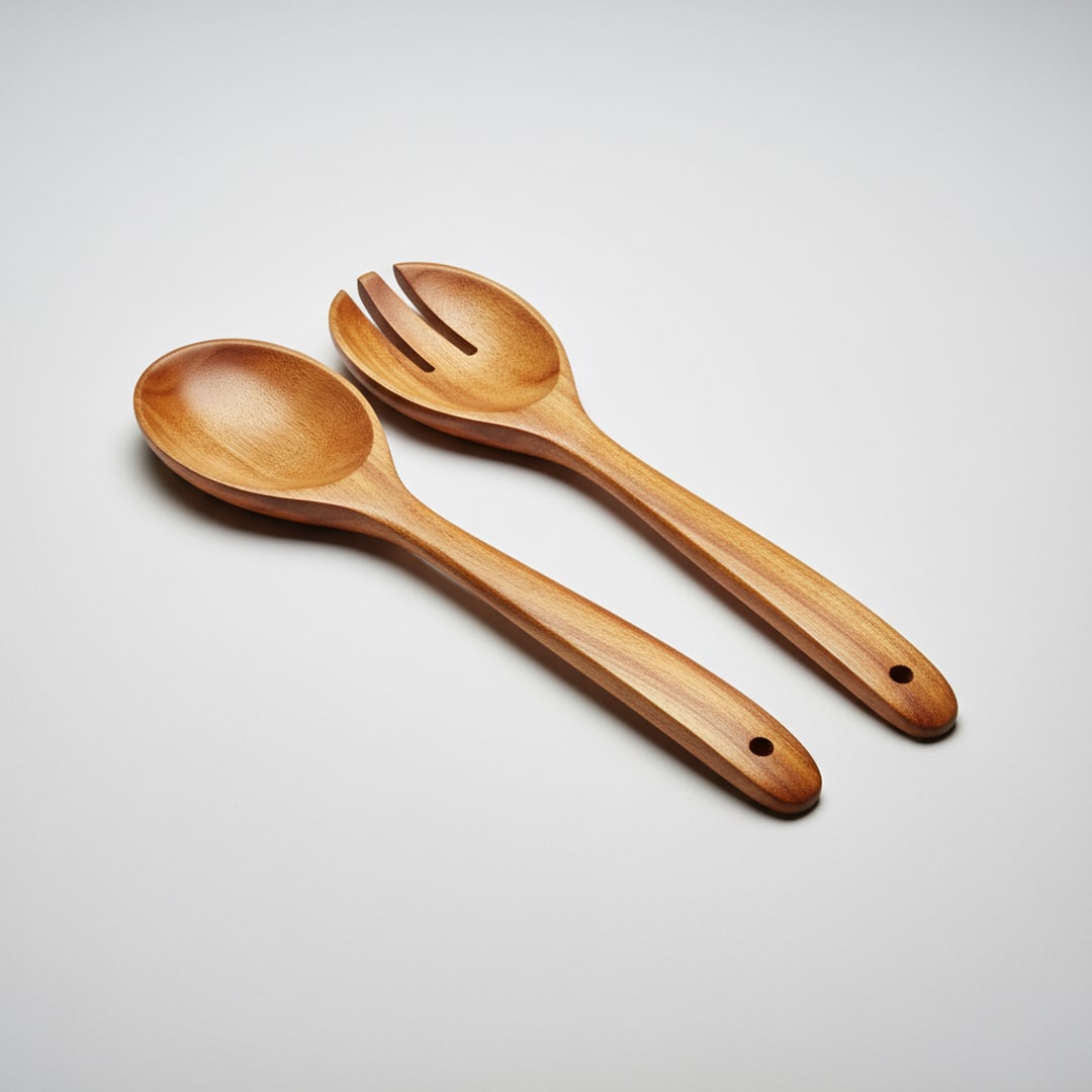 Acacia Salad Servers