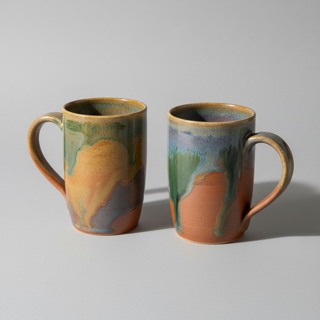 Stoneware Mug, Set of 2 — Dallas Home