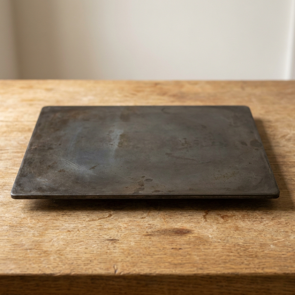 Pizzastål til ovn, kulstofstål 35 × 30 cm — Dallas Home