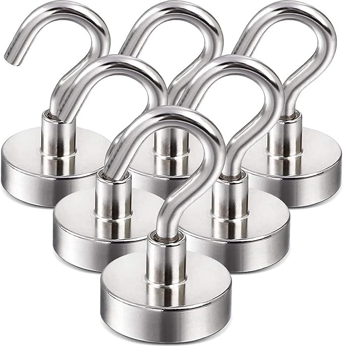 25Lbs Heavy Duty Magnetic Utility Hooks — Dallas Home