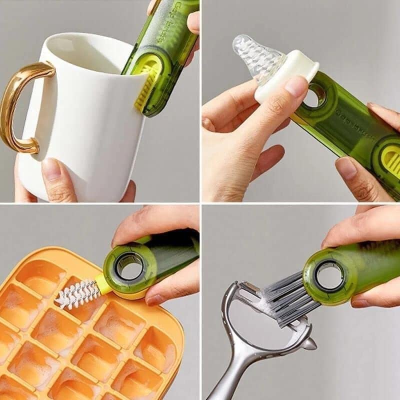 3 in 1 Multifunctional Bottle Cleaning Brush — Dallas Home