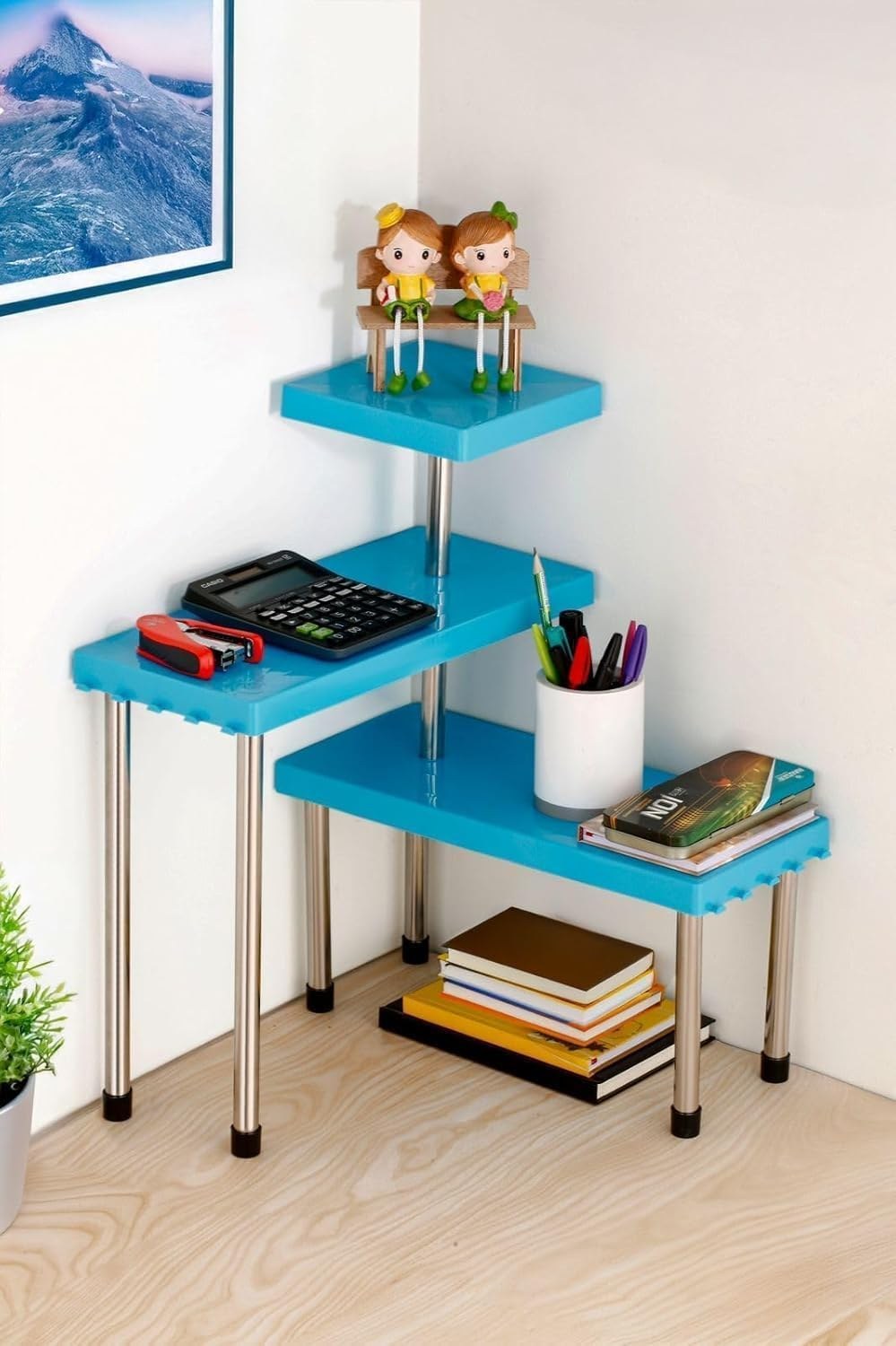 3 Tier Adjustable Stand For Office/Cabinet & Bathroom — Dallas Home