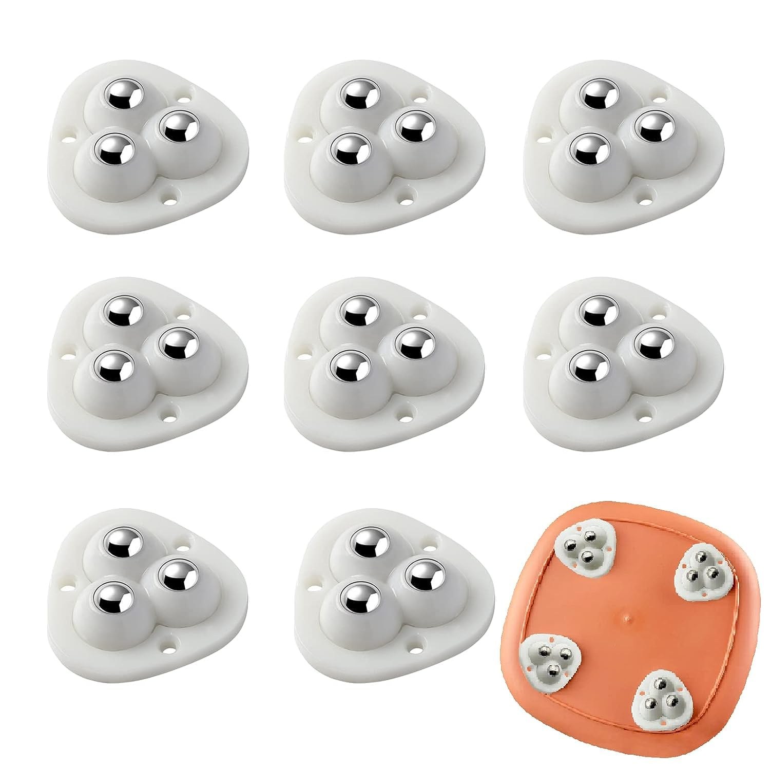 360 Degree Mini Caster Wheels for Home appliances — Dallas Home
