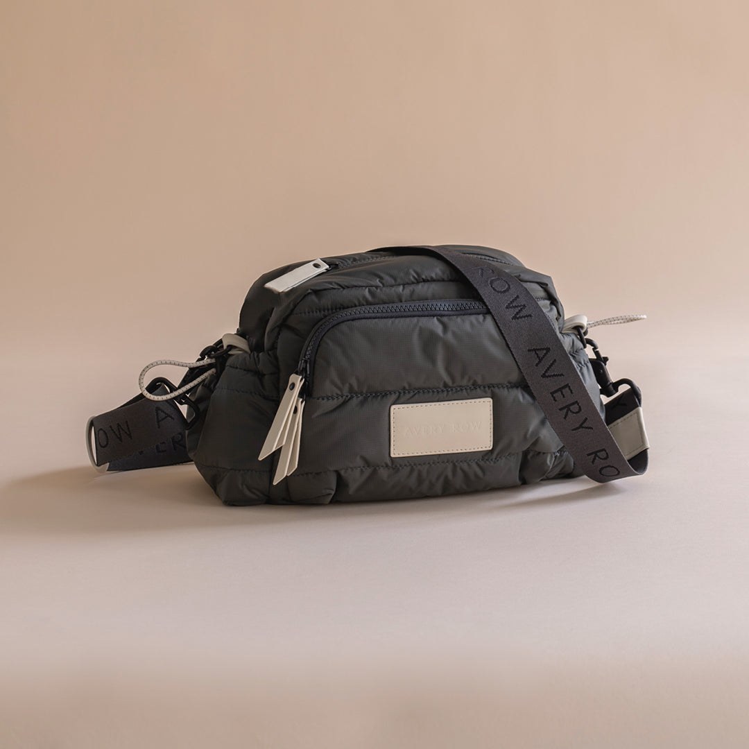 Avery Row - Pram Organiser Bag - Black — Dallas Home