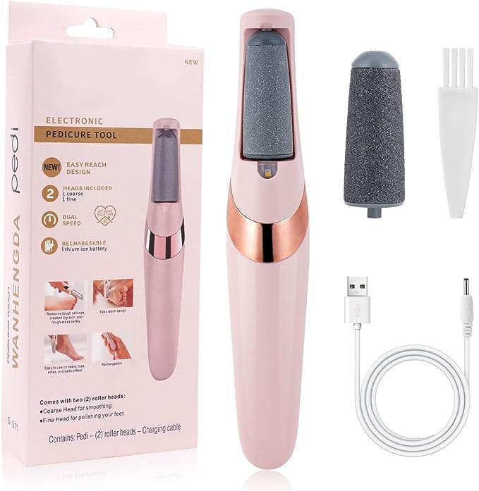 Callus Remover Rechargeable Pedicure Tool for Dead Skin — Dallas Home