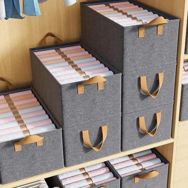 Foldable Clothes Storage Organizer — Dallas Home