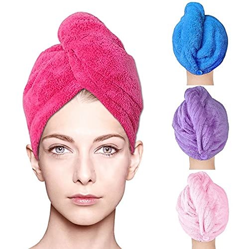 High Absorbent Microfibre Hair Wrap Towel — Dallas Home