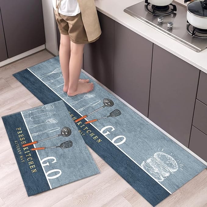 Home Premium Kitchen Mats for Floor(2 pcs combo) — Dallas Home