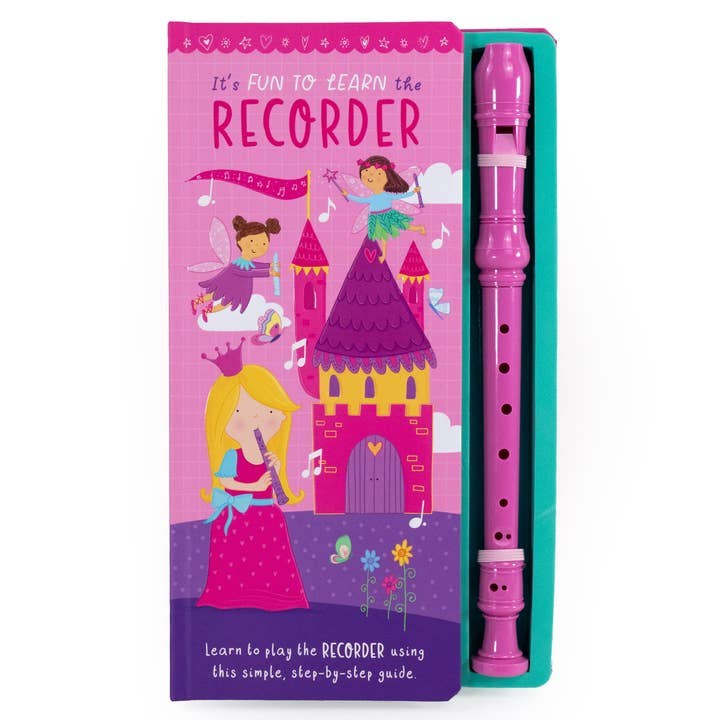 It's Fun To Learn the Recorder - Book & Recorder Set (Pink) — Dallas Home