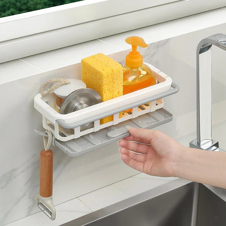 Kitchen Sink Storage Rack — Dallas Home