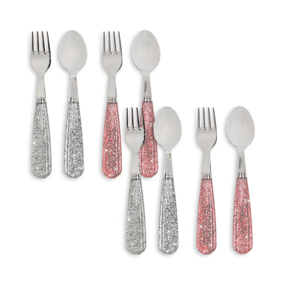 Konges Slojd - Cutlery Set – 8 Pack Sparkly Cutlery — Dallas Home